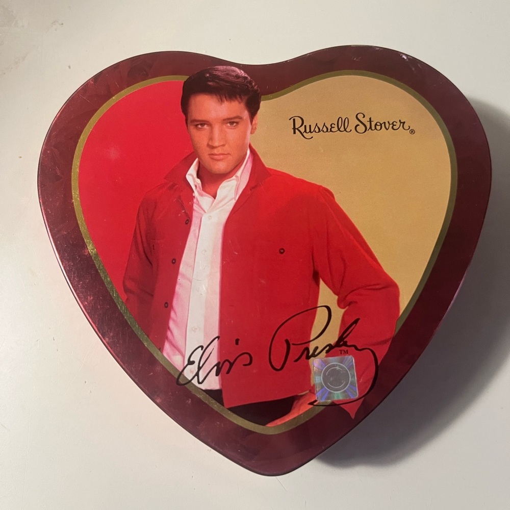 Collectible Elvis Candy Tin